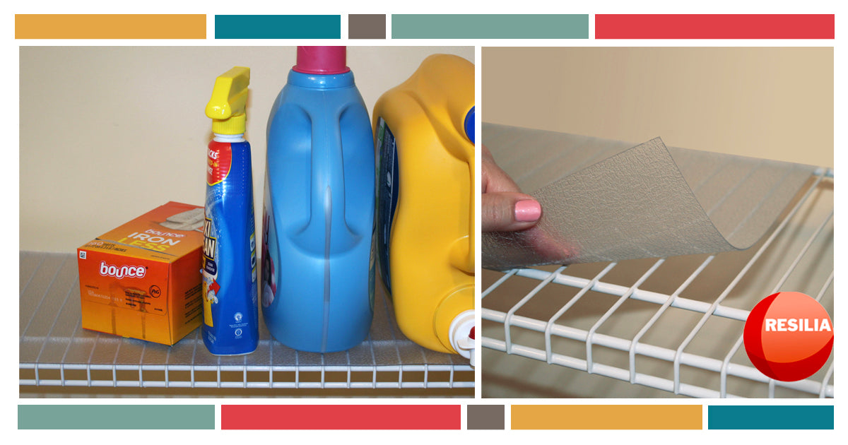 How to Organize Closets with Resilia Brands Shelf Liners