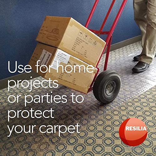 Use floor runners for home projects or parties to protect your carpet