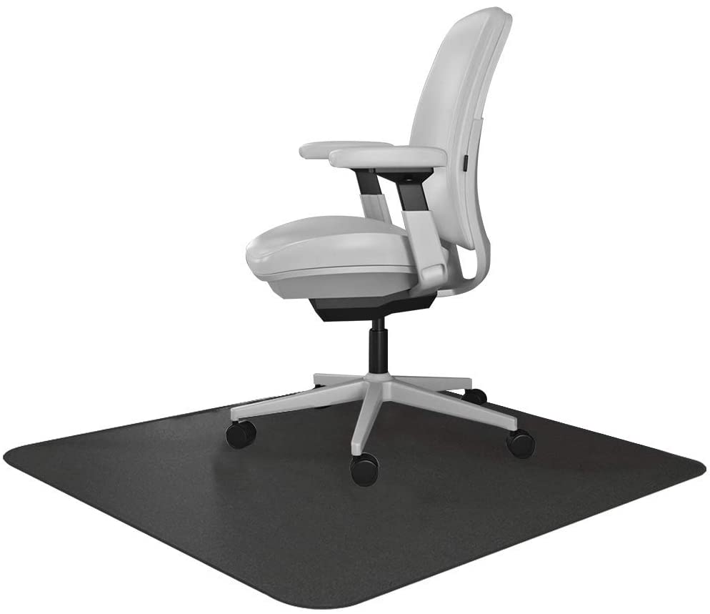 Desk Chair Mat: 46x60in, black