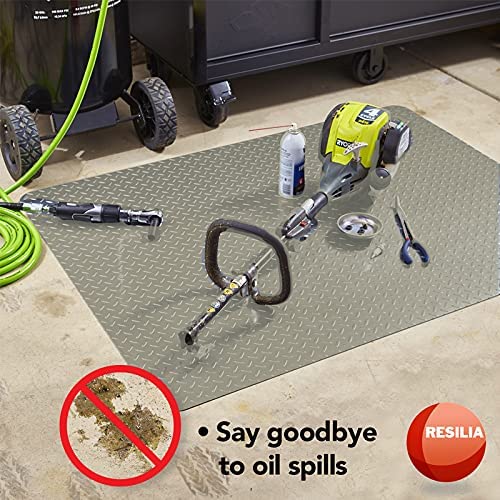 Protect garage floors from oil spills