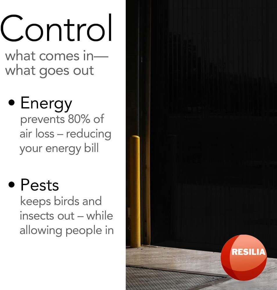 Control what comes in and what goes out. Prevents 80% of air loss reducing your energy bill. Also keep birds and insects out while allow light and people in