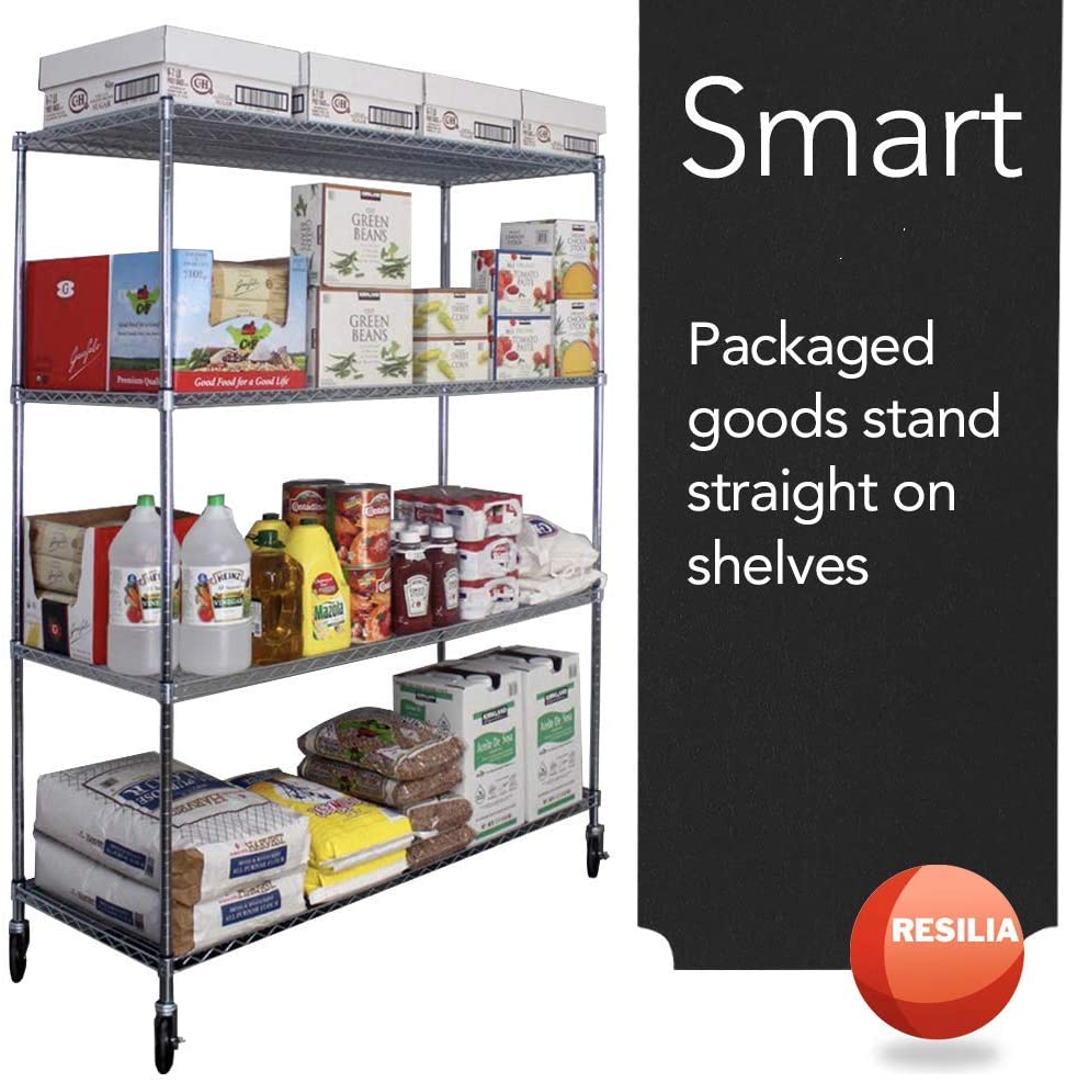 smart packaged goods stand straight on shelves