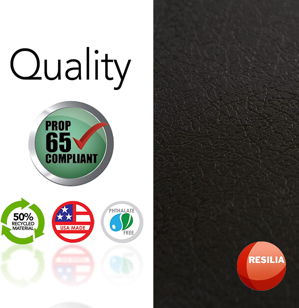 Vinyl material is Prop 65 compliant, made from 50% recycled material, USA made and Phthalate free