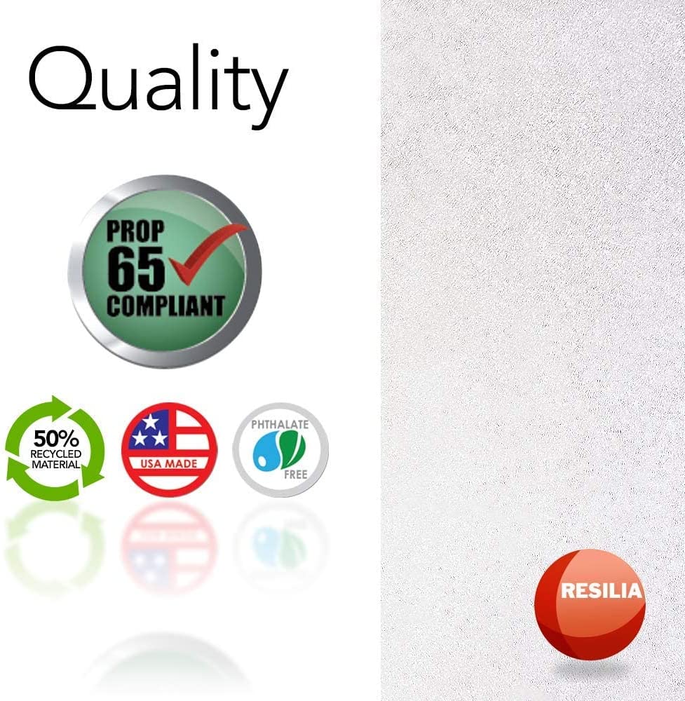 Quality made product that's Prop 65 compliant, 50% recycled material, USA made and Phthalate free