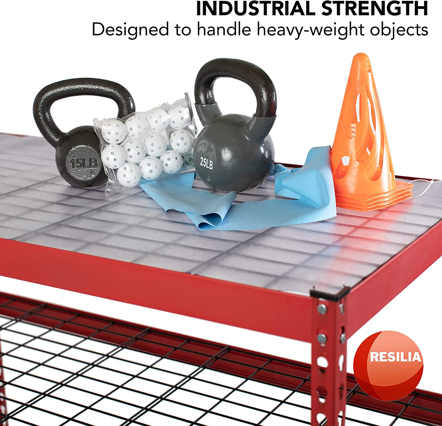 Resiila - Industrial Shelf Liner for Wire Shelving - Heavy-Duty