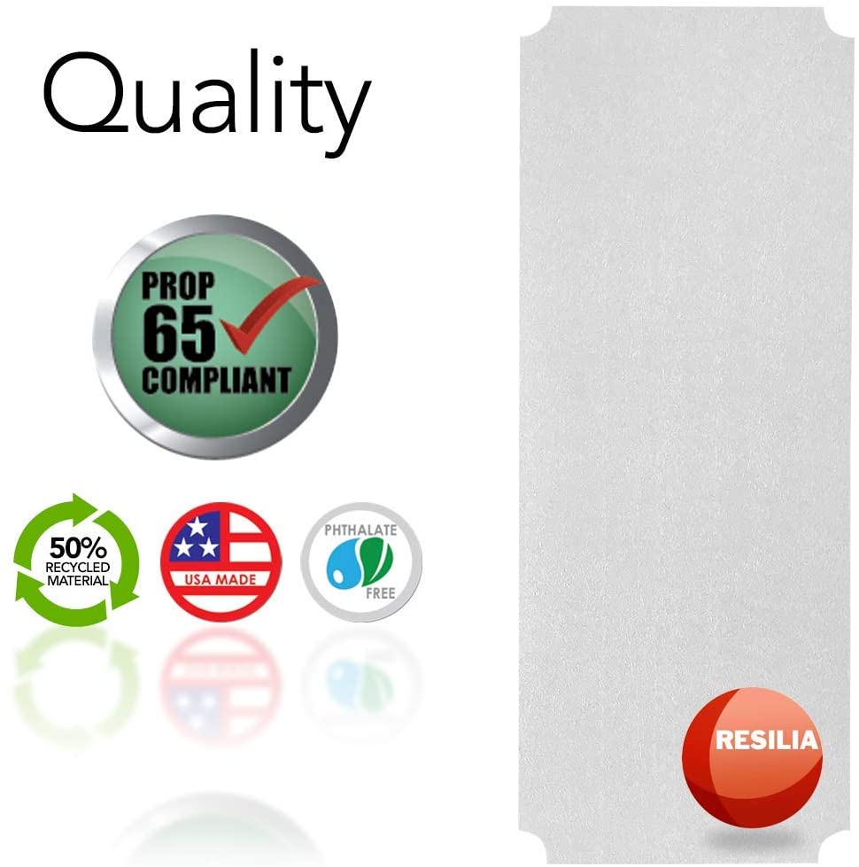 Vinyl material is Prop 65 compliant, made from 50% recycled material, USA made and Phthalate free