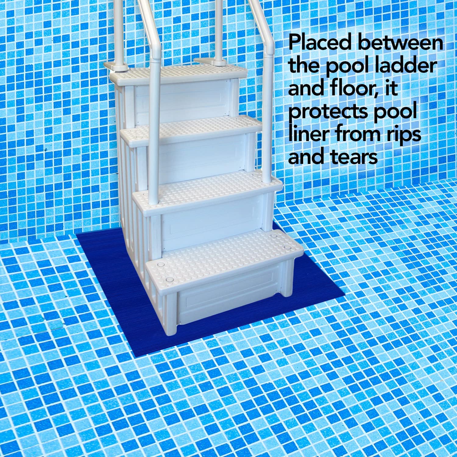 ECOTRIC Universal Swimming Pool Ladder Steps Pedal ECOTRIC Universal Swimming Pool Ladder Steps Pedal
