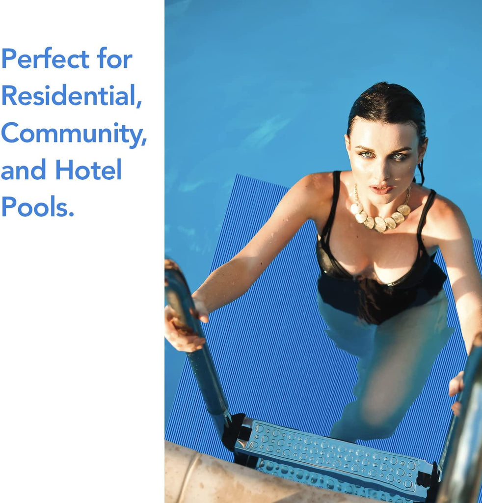 Resilia pool ladder mat is perfect for residential, community and hotel pools