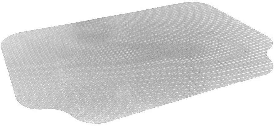 Silver Grill Mat with 12inch lip and diamond plate pattern