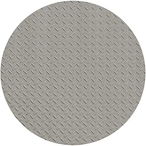 Round sandstone grill mat