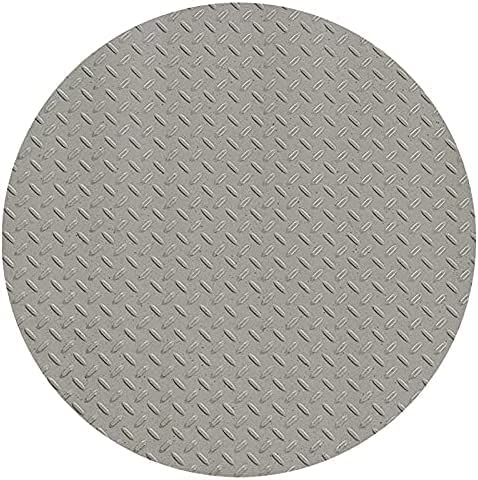 Round sandstone grill mat