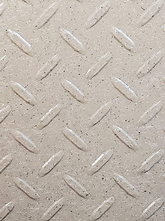 Sandstone diamond plate under sink mat