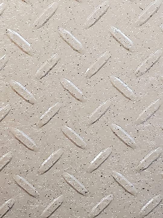 Sandstone diamond plate under sink mat