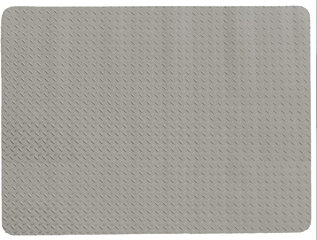Sandstone grill mat with diamond plate pattern