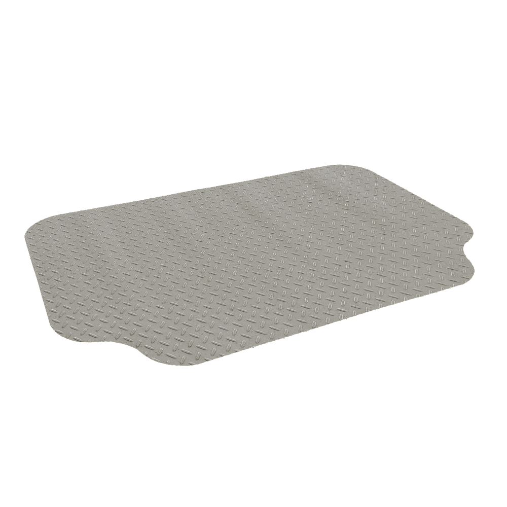 Sandstone Grill Mat 72 inches by 48 inches with a 12-inch Lip